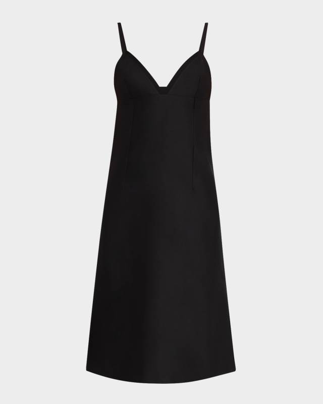 Camison Empire Waist Wool Dress